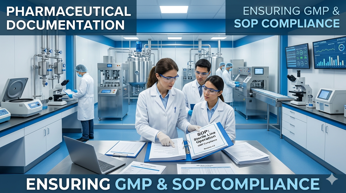 Importance of SOP in Pharmaceutical Industry | Complete Guide for Pharma Companies