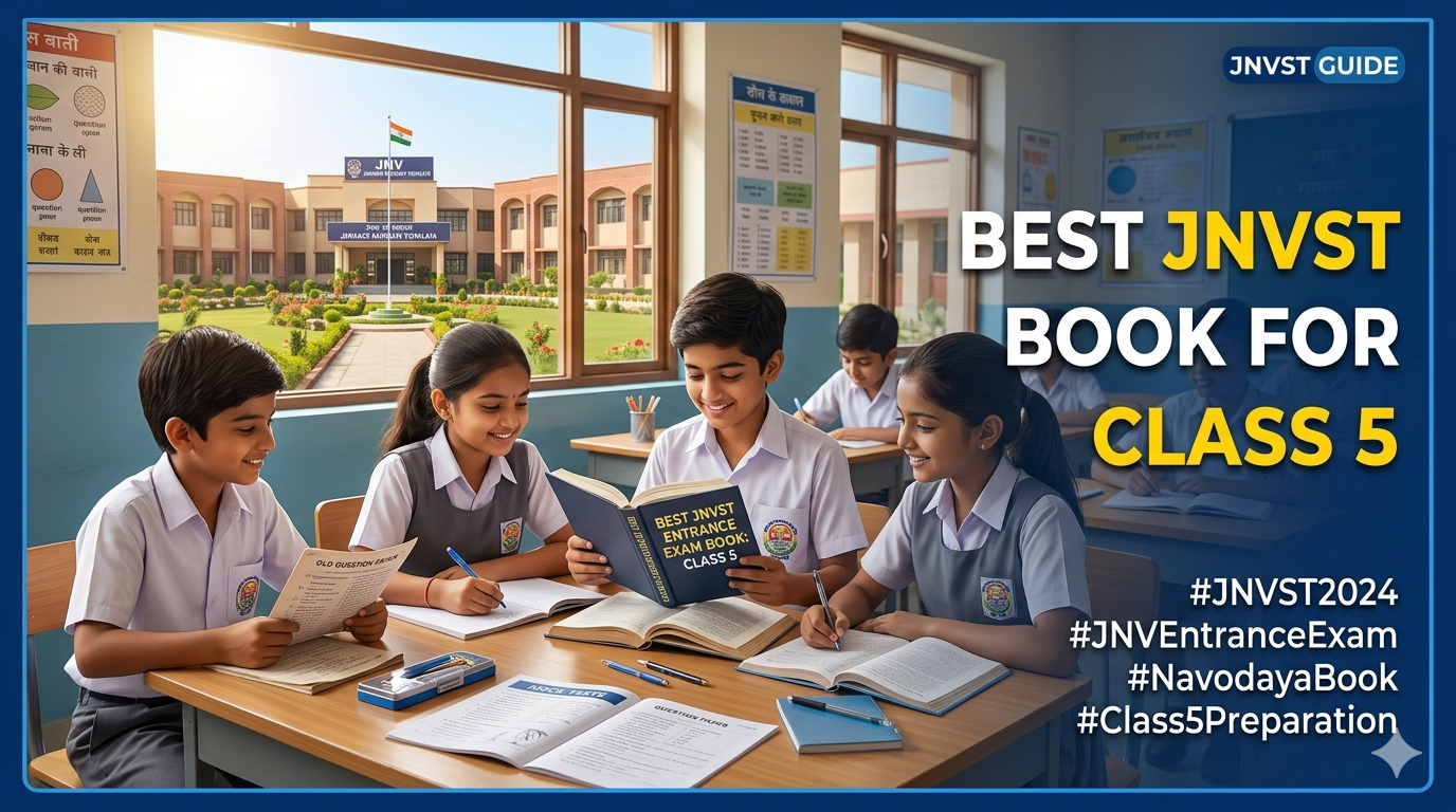 Best Book for JNV Entrance Exam Class 5 Preparation Guide