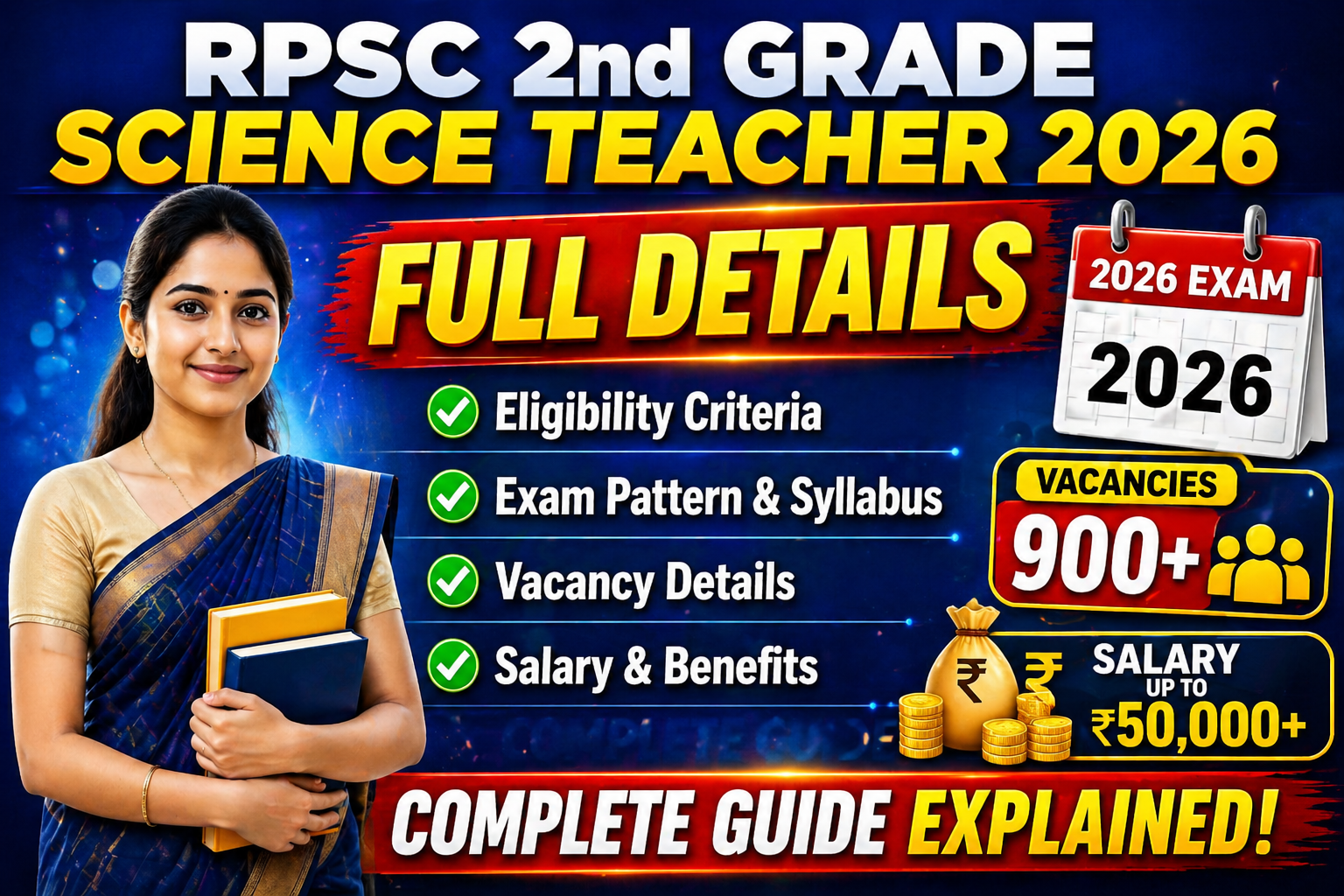 RPSC 2nd Grade Science Teacher Eligibility 2026 (Complete Guide)