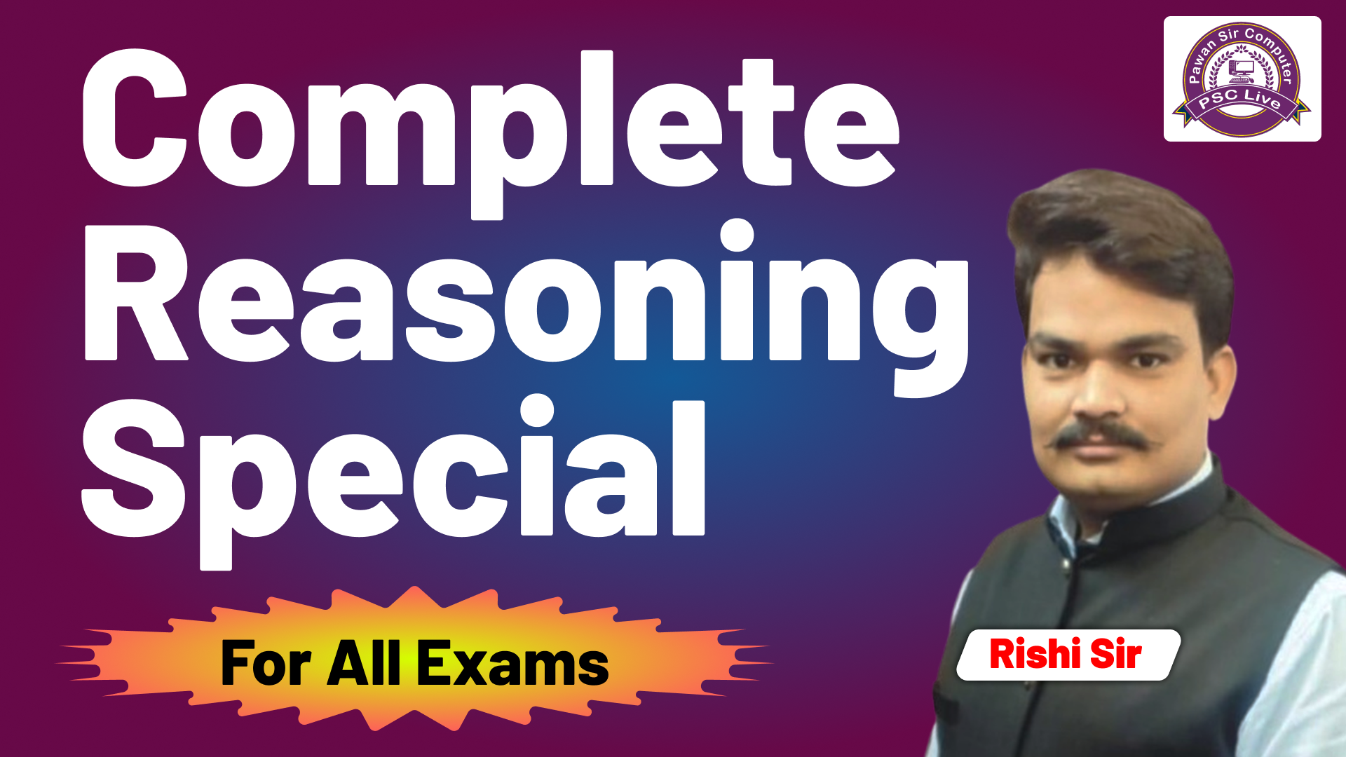 Complete Reasoning By Rishi Sir